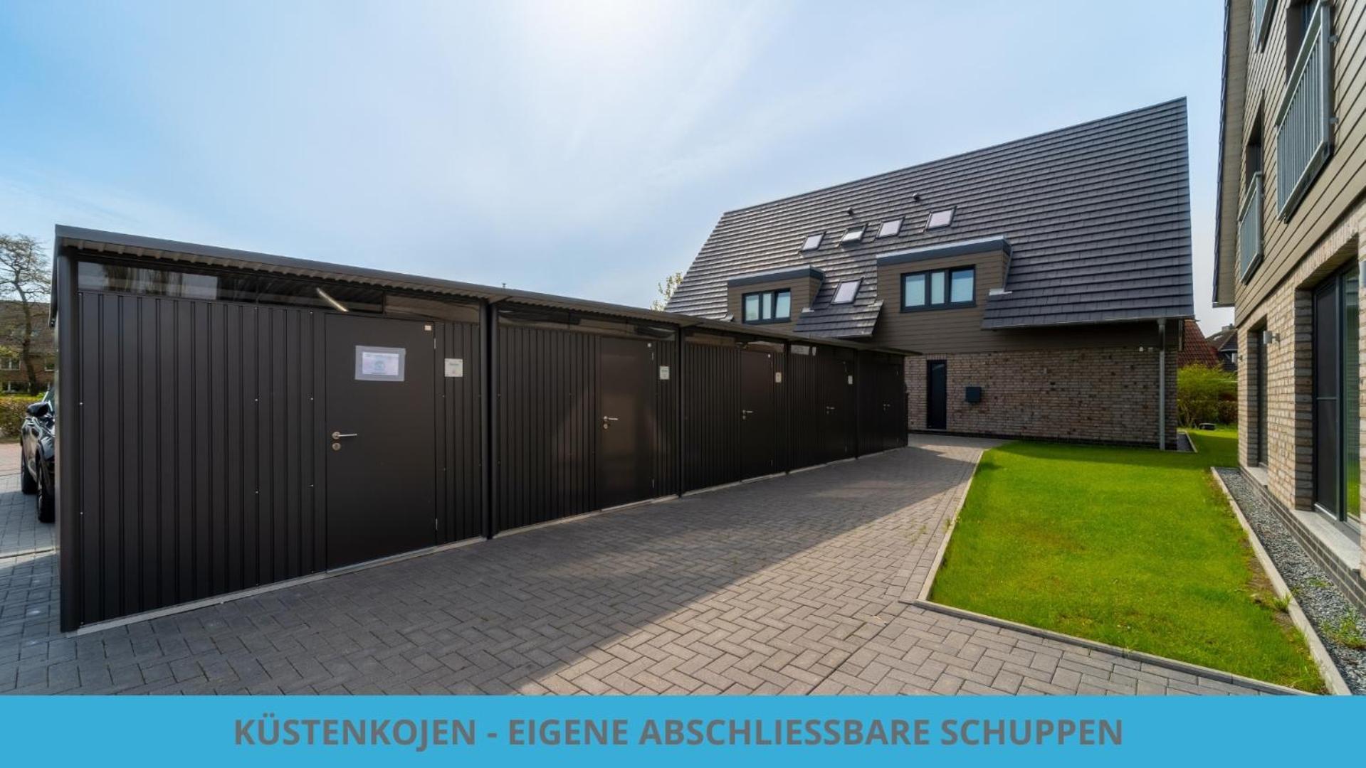Kuestenkojen Mit 4 Ferienwohnungen Fuer 1 Bis 8 Pers Mit Diversen Schlafzimmern, Garten Oder Balkon Büsum Exterior foto